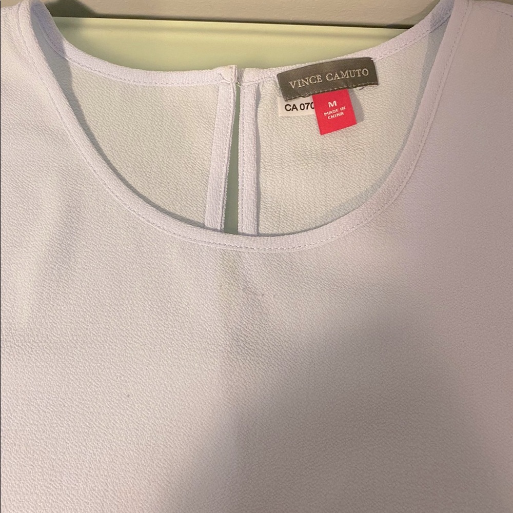 Vince Camuto Light Blue Top - Picture 8 of 8